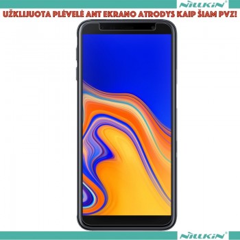 Skaidri ekrano plėvelė Nillkin crystal serijos (GALAXY J4 PLUS 2018)